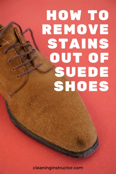 remove grease from suede shoes.